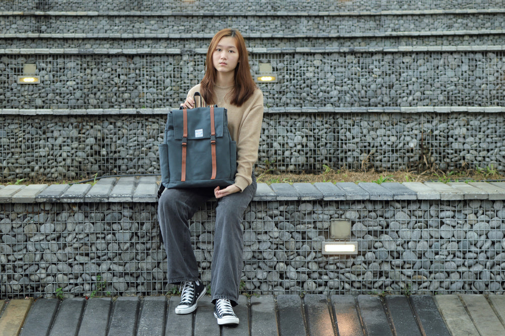 Carter 308 Charcoal Navy | Backpack