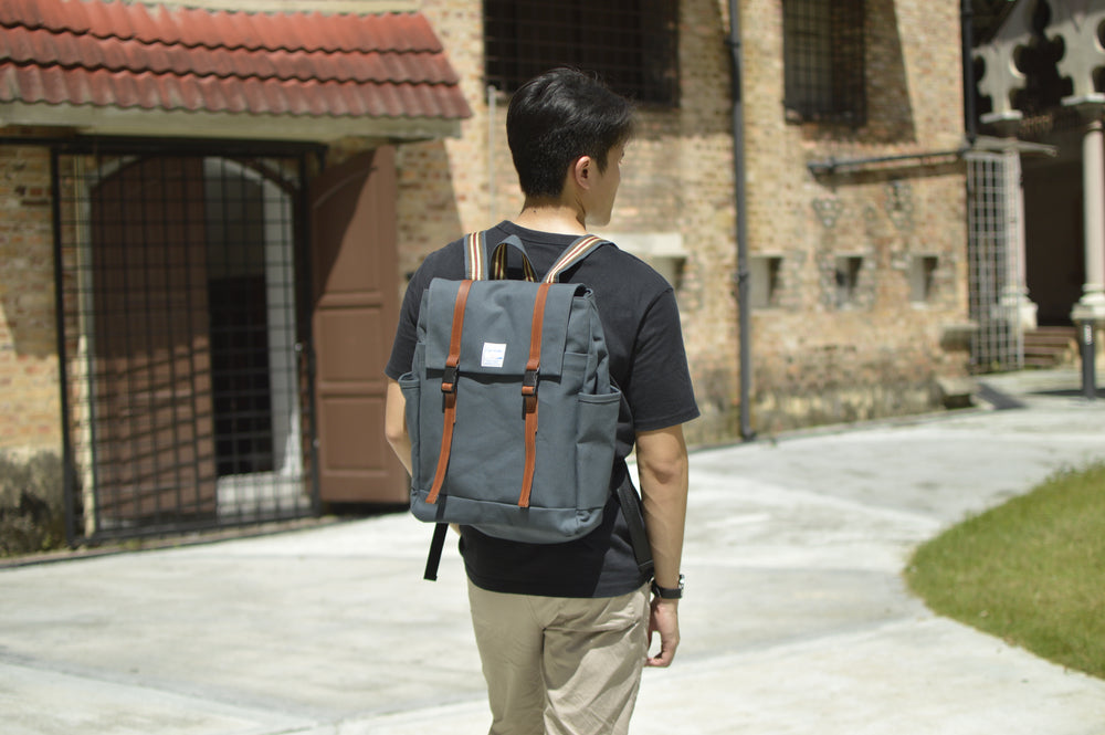 Carter 308 Charcoal Navy | Backpack