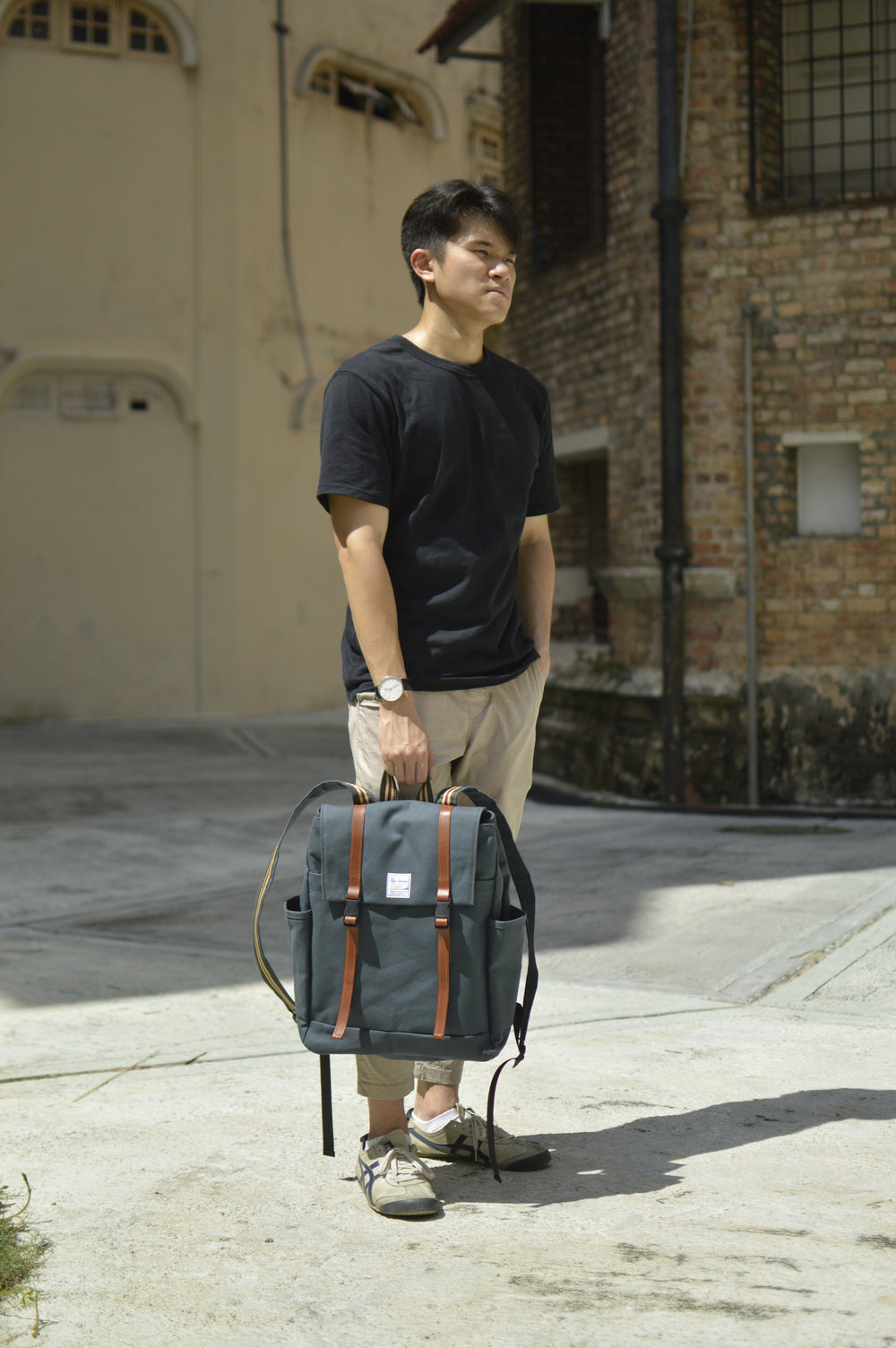 Carter 308 Charcoal Navy | Backpack
