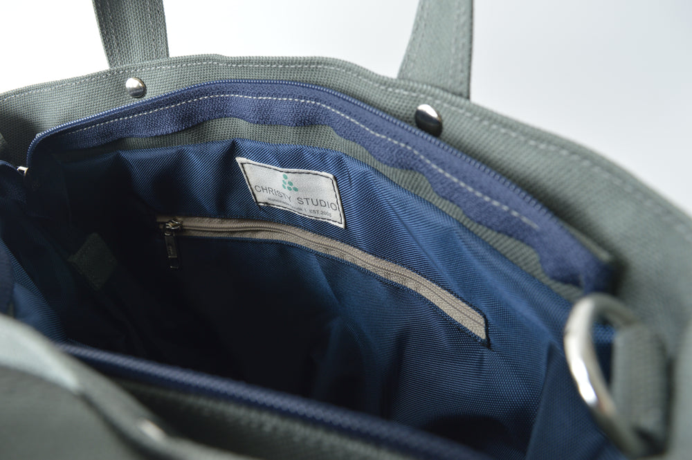 Tokyo Tote 204 Smoke Green | Tote & Crossbody Bag