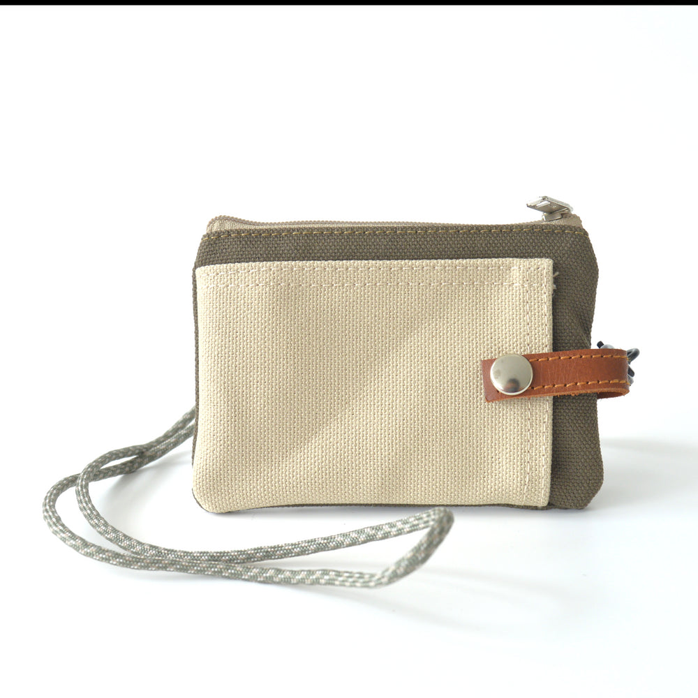 Two Tone Card Pouch | 8 Colours Available