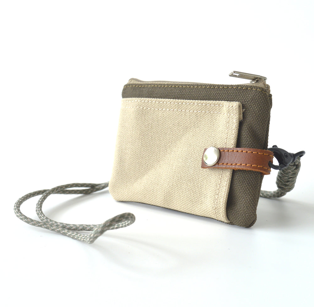 Two Tone Card Pouch | 8 Colours Available