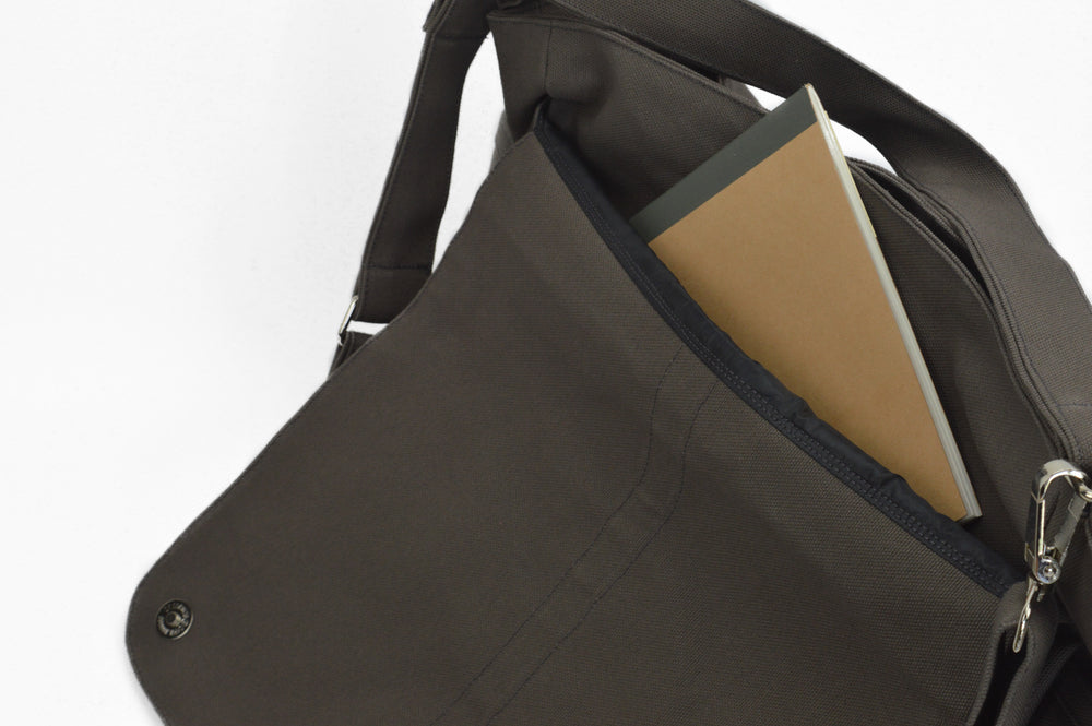 crossbody canvas messenger bag