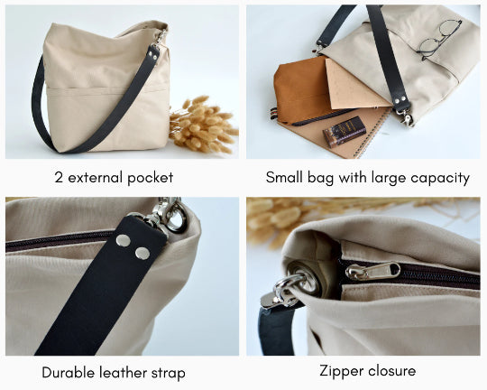 Mila 201 Christmas Green | Hobo Tote Bag