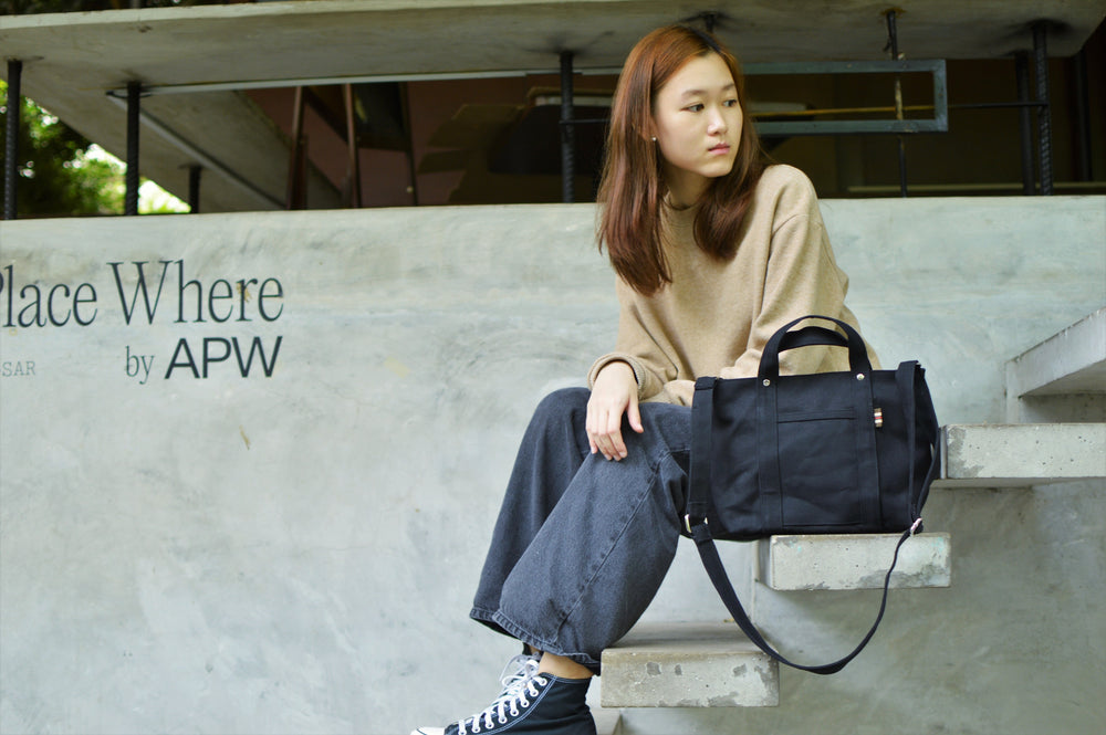 Tokyo Tote 204 Black | Tote & Crossbody Bag