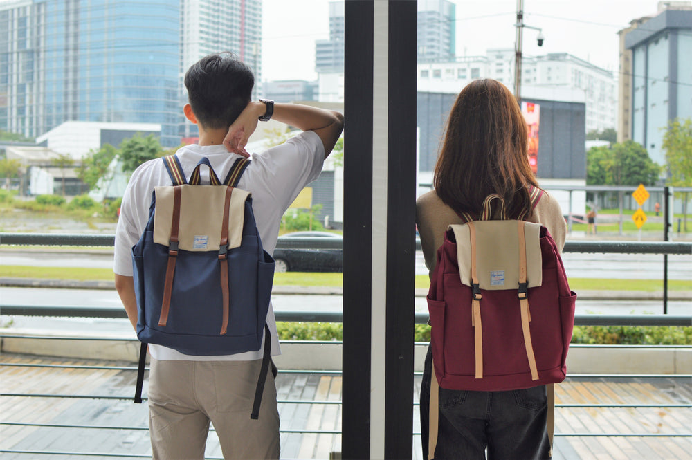 Carter 308 Navy / Cream | Backpack