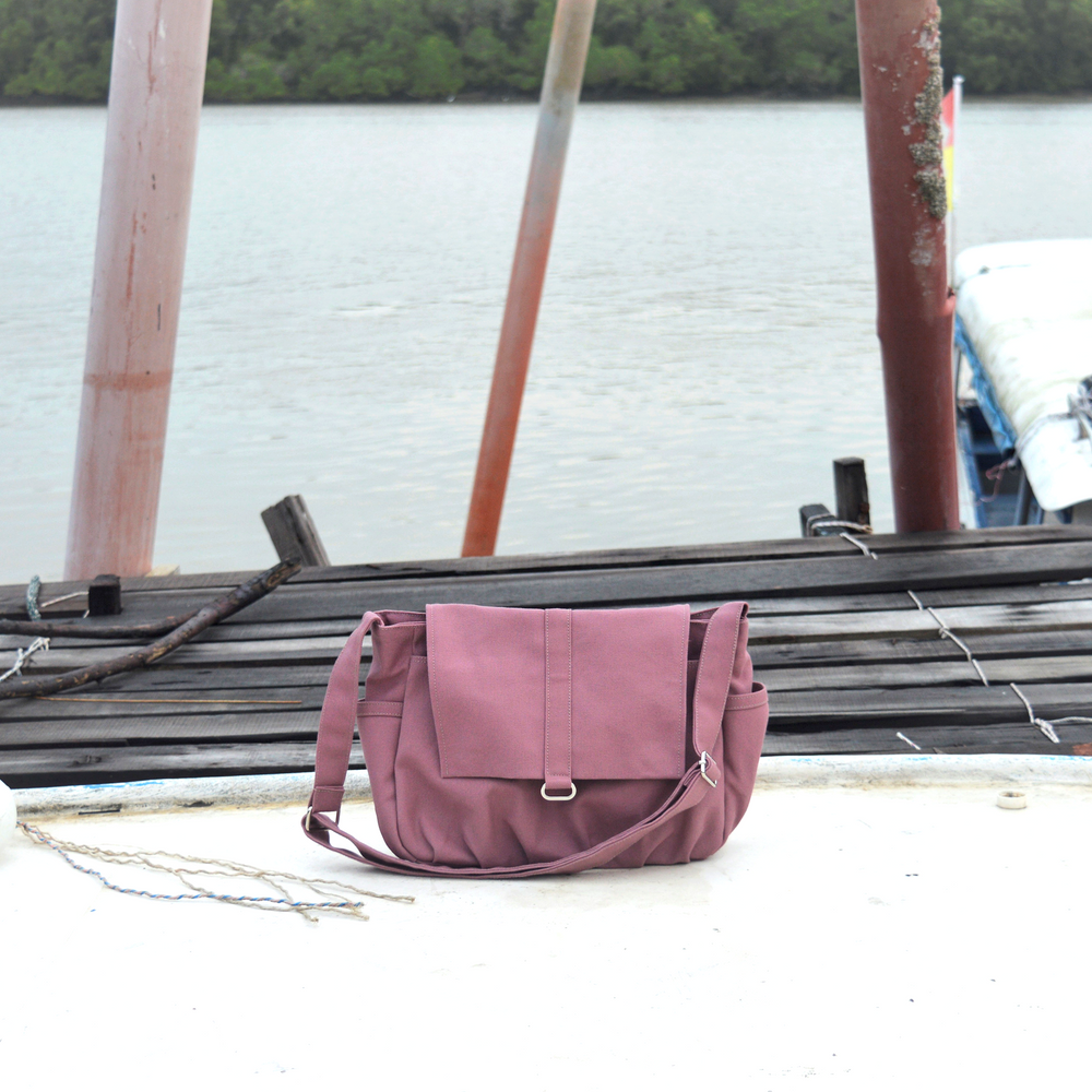 Danielle 19 Rust Pink | Small Messenger Bag