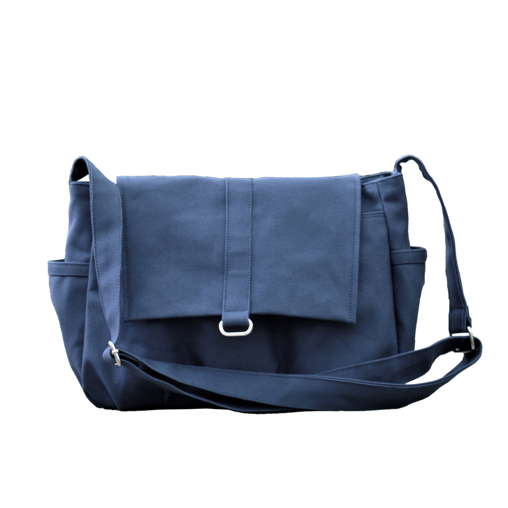Danielle 19 Navy | Small Messenger Bag