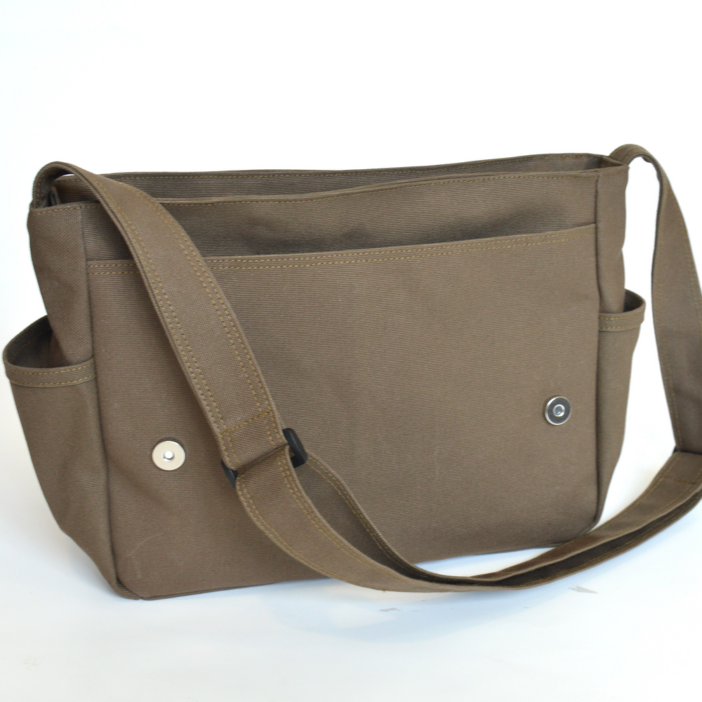 Levi 20 Taupe Brown | Messenger Bag