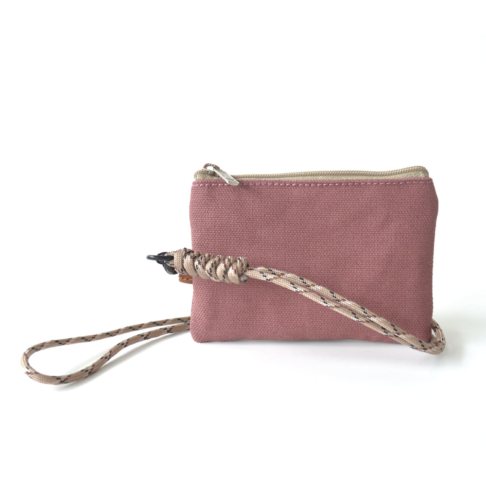 Two Tone Card Pouch | Rust Pink