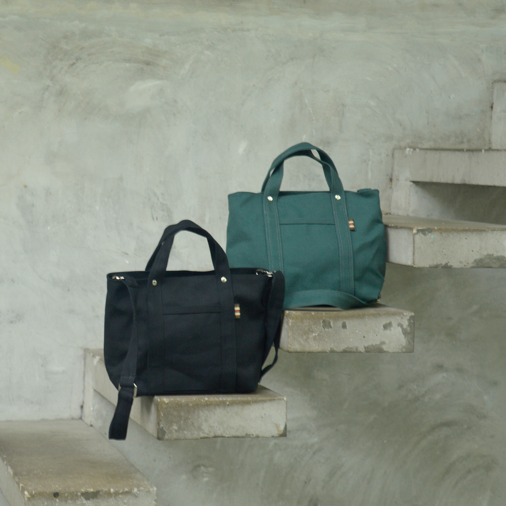 Tokyo Tote 204 Black | Small Tote & Crossbody Bag